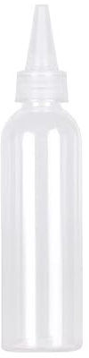 LSSOAZZVVN Sauce Bottle 12sizes 10pcs Transparent Plastic Sharp-Mouth Bottle Squeezable Paste Liquid Dispensing Bottle Hair Cream Pigment Bottle for Ketchup Sauces Dressings (Color : 100ml) (10ml)