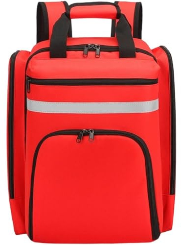 HiyyFloy Erste-Hilfe-Rucksack, Leere Medizinische Notfalltasche Reflektor, Survival-ersthelfer-traumatasche Für Outdoor-wanderungen, Camping, Reisen Und Auto