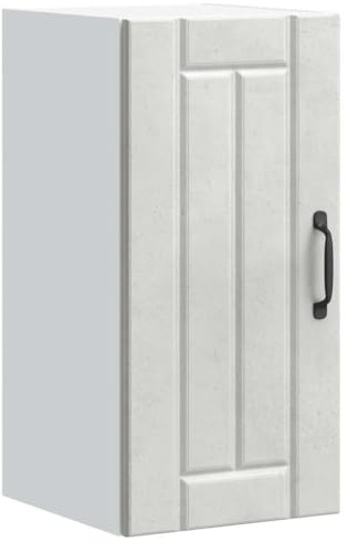 Tomostar Küchenoberschrank, Hängeschrank, Küche, Wandschrank, Lucca, Betongrau, Holz, 30 x 31 x 60 cm