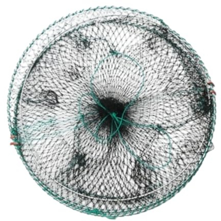 Zyntora Trampa para Peces | Portacebos Plegable para Bagre - 30.5 X 61 Cm Trampa Portátil para Peces para Captura De Langostas Camarones Cangrejos En Kayak Surf Río Muelle Lago Playa De Agua Salada