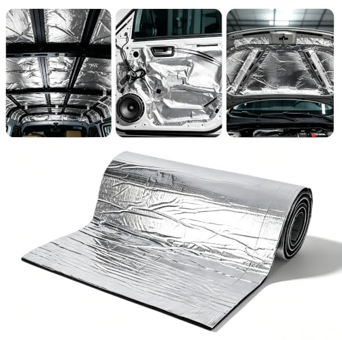 Shyllin Alubutyl Phonique, Insonorisant Voiture, Isolant Auto 200x50cmx10mm