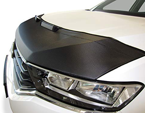 AB3-00337 CARBON OPTIK AUTO-BRA kompatibel mit Audi Q5 FY + Sportback Bj. 2017-2024 Haubenbra Steinschlagschutz Tuning Bonnet Bra