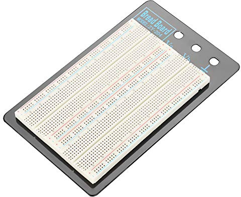 Planche à Pain Électronique 1660 Points 21.5x13cm sans Soudure pour Prototypage Circuits et Tests DIY