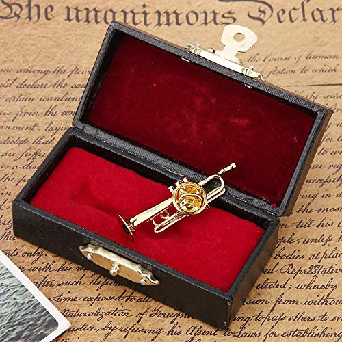 Hztyyier Broche de Instrumento Musical Accesorio para Solapa Adorno Musical Elegante for Eventos Formales