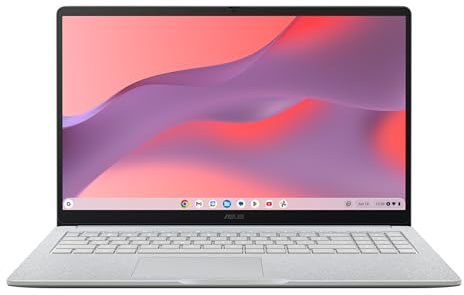 ASUS Chromebook 15 CX1505CTA Laptop | 15.6 Full HD Screen | Intel Celeron N50 Processor | 4GB RAM | 64GB eMMC | Google Chrome OS