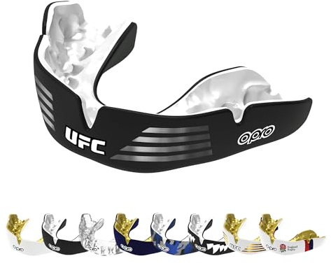 OPRO Paradenti Instant Custom-Fit – Protezione Dentale di Livello Odontoiatrico – Paradenti per Boxe, MMA, Rugby, Hockey – Per Adulti e Bambini – Automodellante – Con Garanzia Dentale
