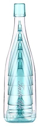 Copas De Vino Personalizadas 5 UNIDS VIAJE PORTÁTIDO VIAJE DE VINO DE VISTA DE VINOS CERVEZA CREATIVA BEBIDA DE JURMO DE JURMO CUBIERTE COMPLETOS COCTELES COCTELA DE COCIPLE Copas De Vino ( Size : Sky