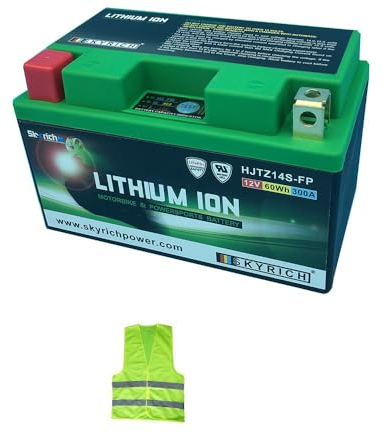 COMPATIBILE CON CF MOTO CL-X Heritage 700 per anno 2022 al 2023 BATTERIA A LITIO SKYRICH HJTZ14S-FP FORNITA CARICA PER L'UTILIZZO BATTERIE 12V 60WH 300A SPECIFICA 150X87X93CM