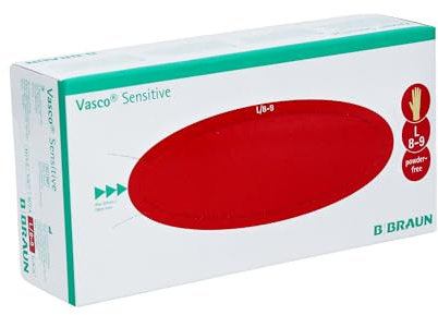 B. Braun Vasco® Sensitive Untersuchungshandschuhe | Karton (10 Packungen)
