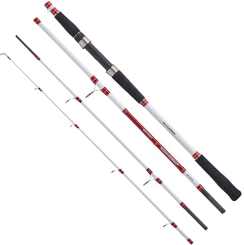 Balzer Magna Nordic Pro Baltic Pilk Travel 2,40m 60-160g - Reiserute, Pilkrute, Bootsrute, Dorschrute, Gute Angelrute zum Fischen auf Salzwasserräuber