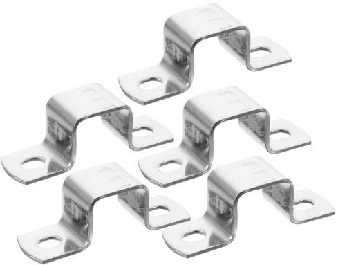 Gadpiparty 6pièces Colliers De Serrage Acier Inoxydable u Brackets Fixation Robuste Pour Tubes Pour Systèmes De Tuyauterie Et Applications