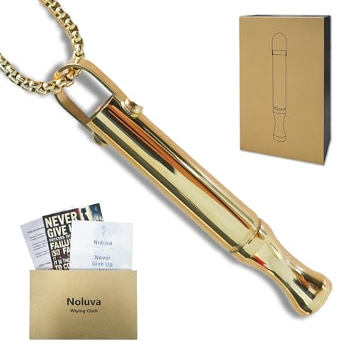 Rauchentwöhnung Hilfsmittel Original - Ora Rauchfrei Halskette - Raucherentwöhnungspfeife mit Atemwiderstand - Breathing Necklace zur Stressabbau & Atemtraining