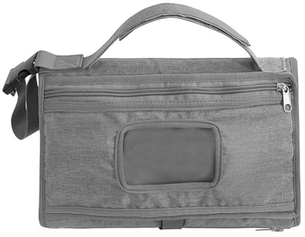 YIXANNX Wickeltasche Wickelunterlage Einfaches Windelwechseln im Handumdrehen OxfordCloth Tragbare Windelwickelunterlage Baby Wickelunterlage, grau