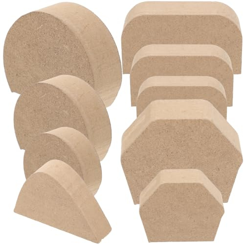INOOMP Moldes para Asas de Tazas de Cerámica y Moldes de Madera para Hacer Mangos Herramientas DIY Resistentes para Ceramistas para Bricolaje en Talleres de Cerámica
