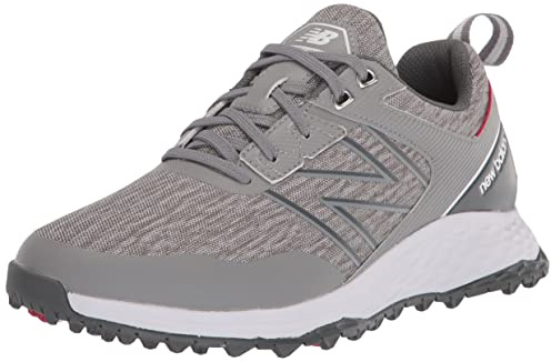 New Balance Fresh Foam Contend, Zapatos de Golf Hombre, Gris carbón, 43 EU X-Ancho