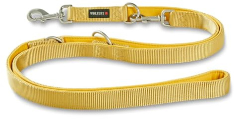 Wolters Führleine Professional Comfort, Farbe:Curry gelb, Größe:XL 200 cm x 25 mm