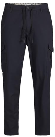 JACK & JONES JPSTACE JJSUMMER Cargo, Azul Marino, 30W x 30L
