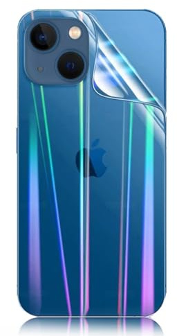 Stejnhge [2 Pezzi ] Pellicola Idrogel Posteriore per iPhone 15 (6.1), Morbido Protezione Schermo [Clear HD] TPU Back Protettiva Pellicola