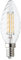 Velamp LED-Filamentlampe, Tortiglione C35, 6W/806lm, E14-Sockel, 2700K