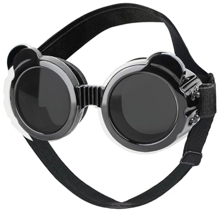 Lunettes De Soleil Réutilisables pour Chiens - Lunettes Anti-buée pour Animaux De Compagnie, Lunettes De Soleil pour Chiens De Grande Taille | Lunettes De Soleil pour Chiens avec Protection UV De