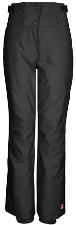 killtec Skidbyxor/funktionella byxor för flickor, snöfall KSW 212 GRLS SKI PNTS, svart, 152, 43649-000
