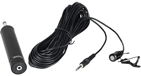 Toddmomy Professionelles Metallkondensatormikrofon für Erhu und Musikinstrumente mit 10m Kabel Geräuschreduzierung und Leitfähigkeit für Auftritte und Alltag