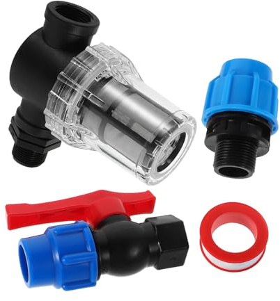 BESPORTBLE Water Sprayer Connector for Rain Barrel Garden Irrigation System Valve IBC Tap Adapter Plastic Easy Installation Rain Barrel Accessories Water Tank Connector