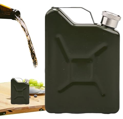 Flacons À Boire - Flasque Camping 150ml | Conteneur Whisky Étanche en Acier Inoxydable Tonneau pour Quotidien Randonnée Extérieur Pique-nique Sport Camping