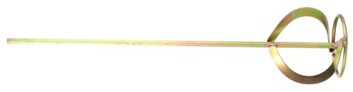 SOPOTUTU Tige Mélangeuse Acier Haute Résistance pour Perceuse Malaxeur de Peinture et Plâtre Portable Résistant à Usure et Haute Température Outil pour Mélanger Boue Ciment et Enduit