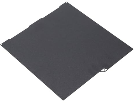 Walfront Plaque de Construction d'imprimante 3D Star PEY Plate-Forme d' Flexible PEI Pet Drap de Lit imprimé Double Face Acier à Ressorts Lisses Texture Panda Texturée 3 Combo Résistant à