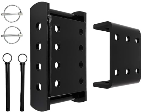 maXpeedingrods Adjustable Steel Tow Hitch Drop Plate for Land Rover Defender Van 3500kg