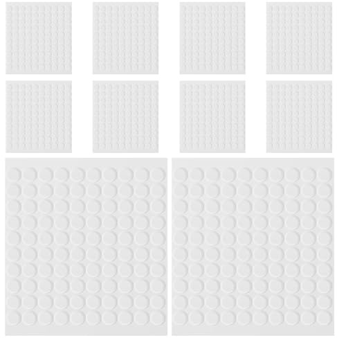 Generic 1000PCS Clear Mounting Putty: Removable Glue Putty - Double Sided Paste Stickers for Hanging Pictures Festive Wedding Party Balloon Decoration 1cm