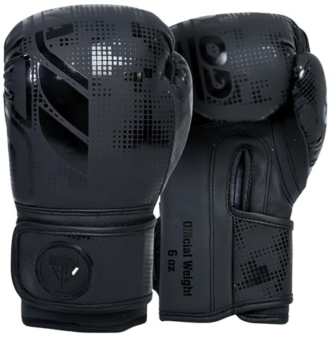 GOTCHAKART Kids Boxing Gloves - Junior Training Gloves 4oz & 6oz - Muay Thai Sparring MMA Kickboxing Punch Bag Boxing Gloves Kids, Maya Hide Leather Punching Fitness, Workouts & Practice