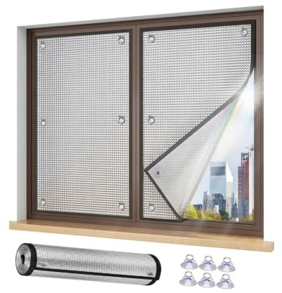 Mörkläggning för Takfönster med Sugkoppar - Värmeisolering Aluminium | Mångsidig användning: perfekt för fönster i hemmet, solrum, takfönster, balkong och husbil(135x140cm)