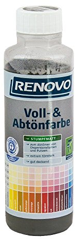 Voll- und Abtoenfarbe Farbe 500 ml Anthrazitgrau 7010 Renovo
