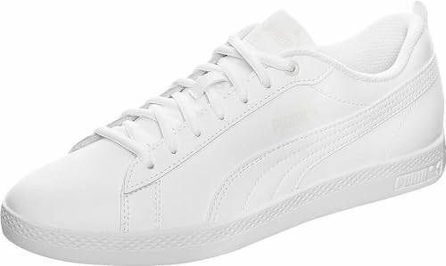 PUMA Damen Puma Smash Wns V2 L Sneaker, Puma White Puma White, 38 EU