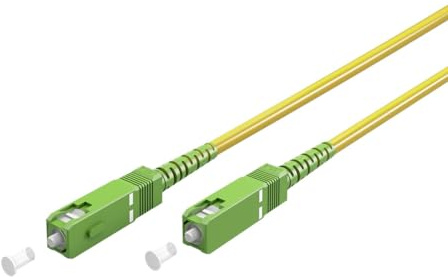 CABLEPELADO Cavo Fibra Ottica per Router | Tubo Singolo Simplex | FTTH - 9/125 OS2 - SC/APC-SC/APC | Compatibile con Orange, Movstar, Vodafone, Masmovil, Yoigo e Jazztel | 15 metri