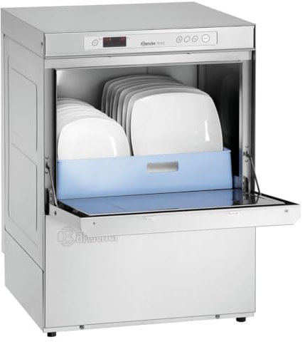 Lave-vaisselle professionnel avec adoucisseur - 500x500 mm - 5,06 kW - Bartscher