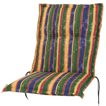Kettler Polen KETTtex 2268 Auflage Niederlehner Florence Multicolor bunt gestreift Sitzpolster 100x50x8 cm