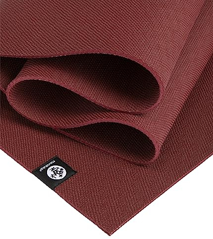 Manduka X-Yogamatte, leicht zu tragen, für Damen und Herren, rutschfest, Kissen für Gelenkunterstützung und Stabilität, 5 mm dick, 180 cm, Verve