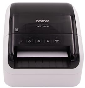 Brother Etikettendrucker QL-1100c, schwarz-weiß