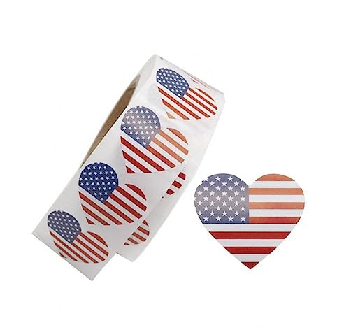 Fituenly 1 Blatt Independence Day Temporäre Tattoo American Flag Body Art Sticker Usa Patriotische Abziehbilder Party Gefälligkeiten Für Gesichtsschulterarm Rücken