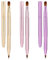 3 Pack Lip Brush for Lipstick, Retractable Lip Brush, Double-Ended Lip Makeup Brushes, Trave Lip Makeup Brush Set for Lipstick Lip Gloss
