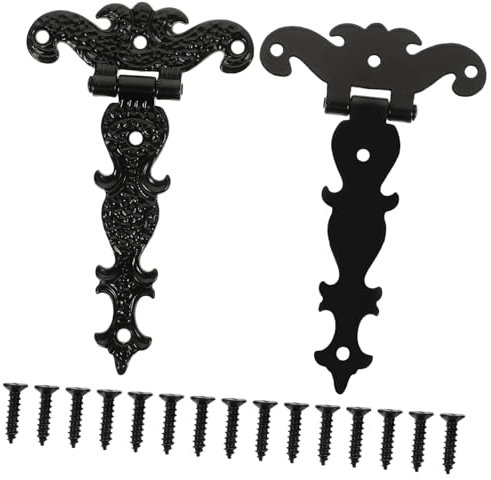 HOMOCONO Scharniere Für Holztore Und Zäune Hochleistungs-torscharniere Für Außenbereich Robuste Metall-scharniere Geeignet Für Scheunentore Und Schuppentüren
