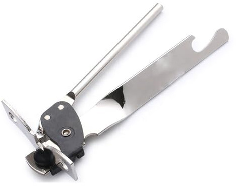 Butterfly Can Opener, Stainless Steel Tin Opener, Portable Manual Jar Openers, for Every Kitchen Camping with Good Grip