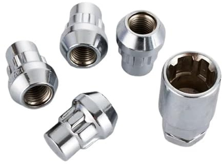écrou jante Pour Hyundai 12x1.5 Volant Locks Bulge Volant | Locks Roues