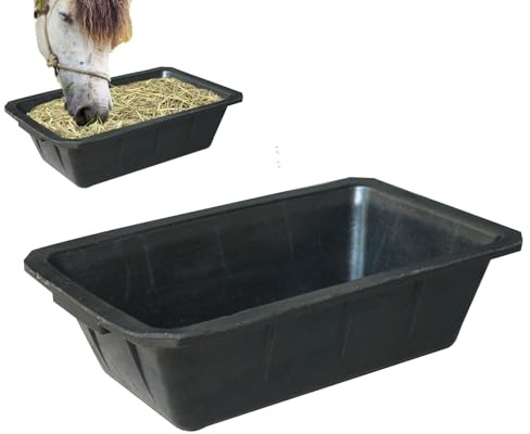 -Wassertrog – 10 l Futtereimer für, langlebige -Futtertrog und Wasserschale für Nutztiere, Ziegen, Geflügel, Hühner, Hirsche, Haustiere und Nutztiere auf Bauernhöfen