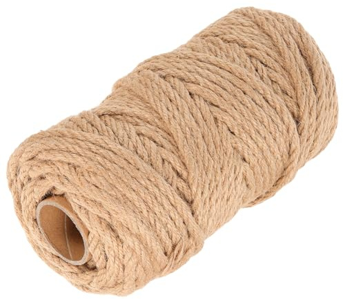 Toddmomy Corda di Sisal Naturale per Tiragraffi Gatti Resistente e Flessibile per Riparazione e Te Adatta Mobili e Giochi per Gatti Spago Durevole per Artigianato e Decorazioni