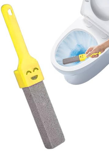 Pumice Stone, Long Handle Toilet Brush Scrubber, Ring Remover For Bathroom Kitchen Sinks, Safe Scratch Free Cleaning Tool, Effective For Limescale Hard Water, Household Tile Grills Swimming Pools