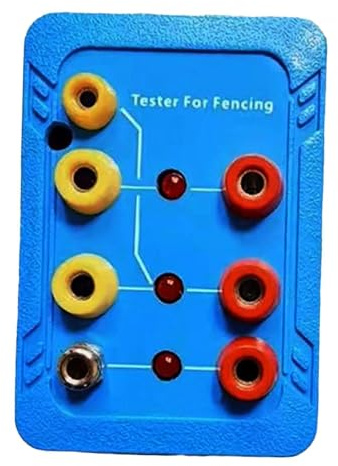 JunZheHub Fencing Suit Conductive Tester Practice Repair Professional Sword